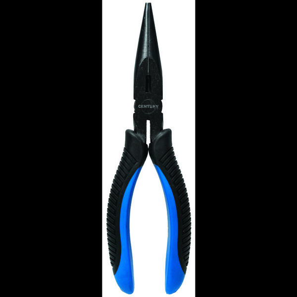 Century Drill & Tool Pliers Long Nose 8 Jaw Capacity 2-5/8 Jaw Length 2-5/8 Jaw Thick 7/16 72558